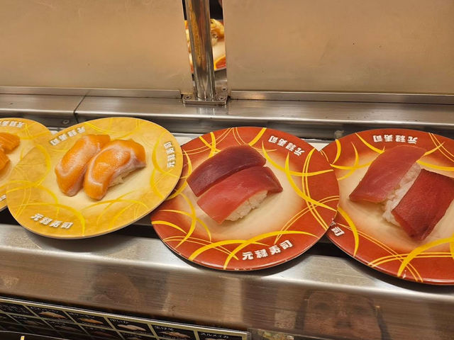Genrokuzushi ร้านซูชิสายพานย่านโดทงโบริ