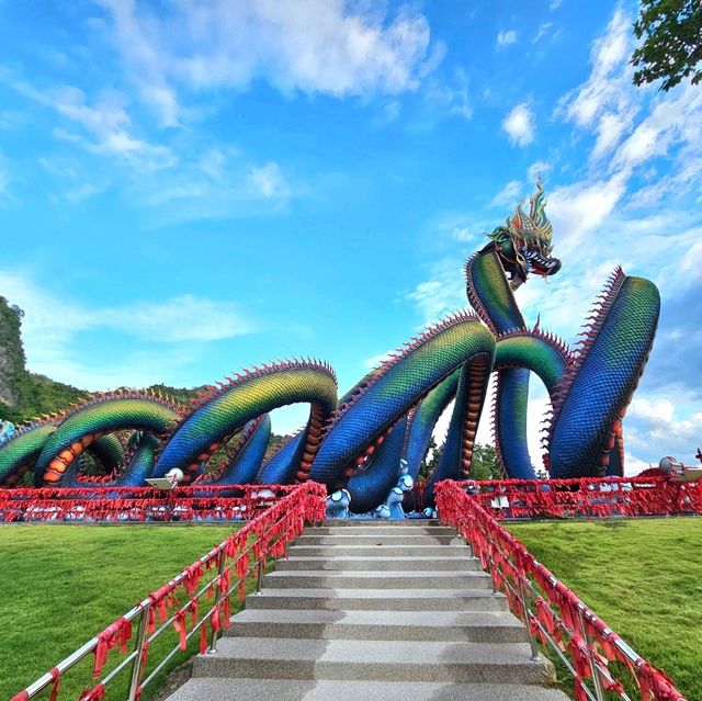วัดถ้ำแจง🐉พญานาคใหญ่ที่สุดของไทย