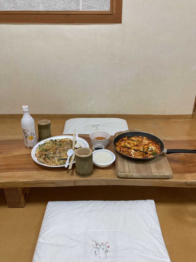 뜨끈한 방바닥 느끼고 싶을때, 한옥펜션 달마루