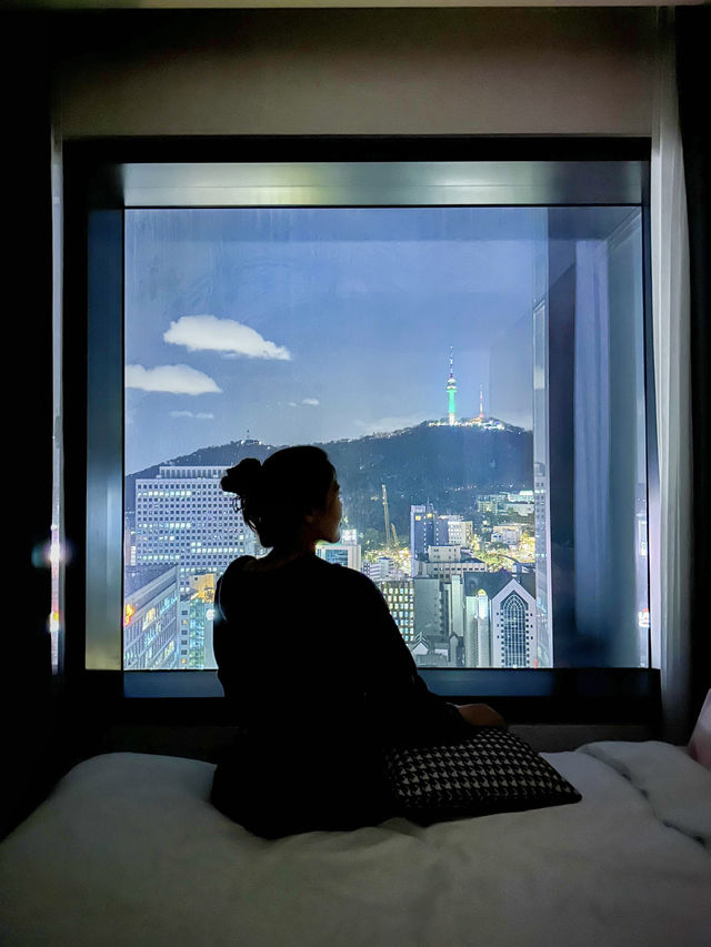 남산뷰 호캉스는 야경이 진리✨💖