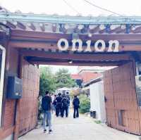 韓国旅行　仁寺洞方面