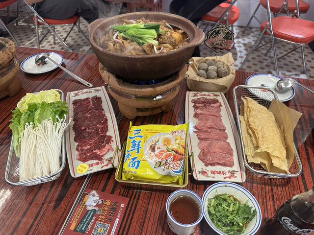 美味牛雜煲，令人回味無窮😋👍🏻