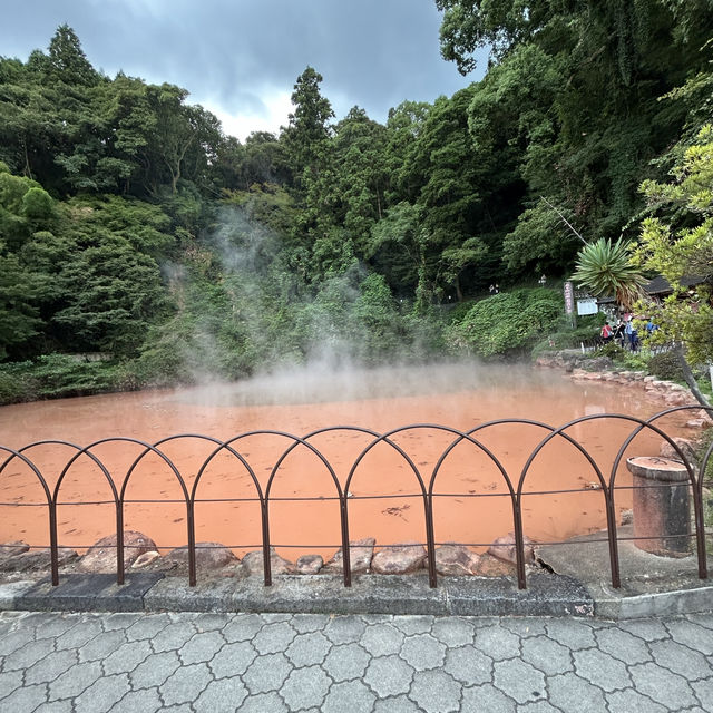 別府地獄温泉巡り。