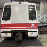 香港退役地鐵🚇懷舊展覽@紅磡站