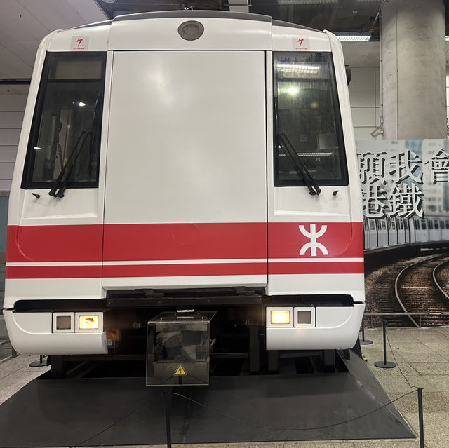香港退役地鐵🚇懷舊展覽@紅磡站