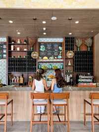 Melia Ho Tram Beach Resort内のカフェ
