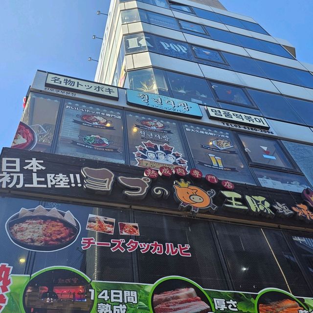 [新大久保]韓国でも大人気！なが～いトッポギ鍋[青年茶房]