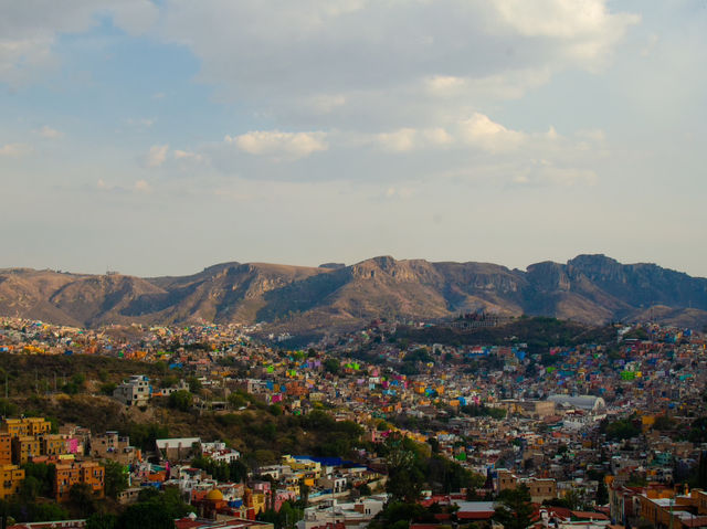 Colorful skyline of Guanajuato