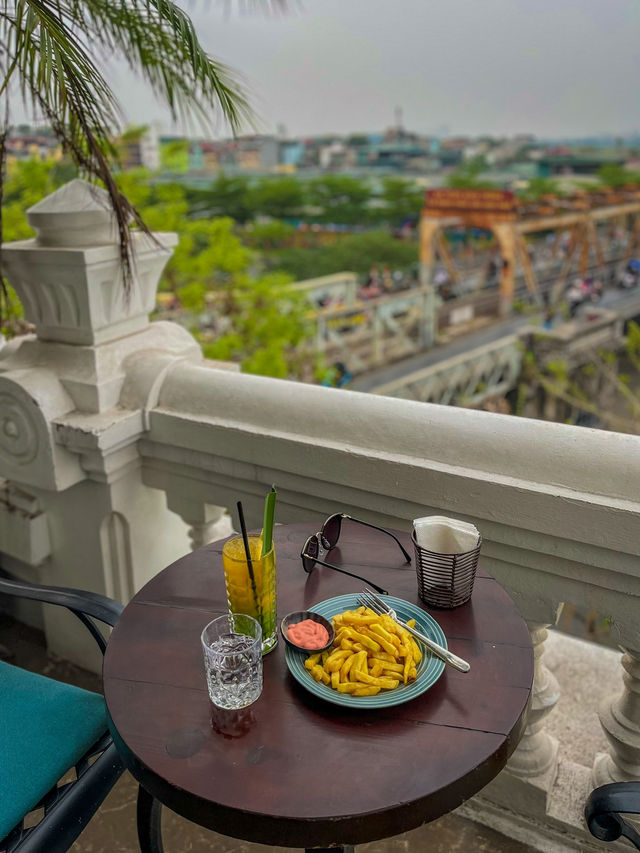 🇻🇳하노이 롱비엔 철교 뷰 맛집 Serein Cafe Hanoi🇻🇳