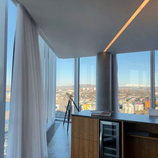 Sky-High Serenity: My Luxurious Escape at Tower Suites Reykjavík