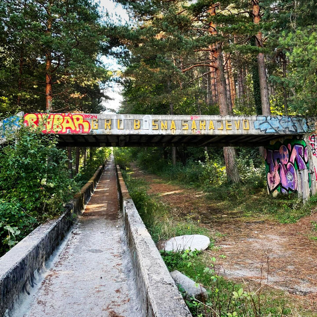 Riding Through History: Cable Car & Bobsled Track Adventure in Sarajevo