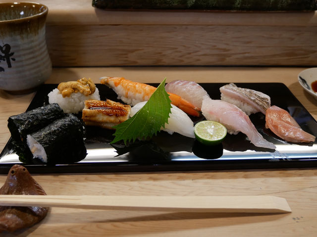 【尾道旅行】瀬戸内海の幸を味わう🥢駅前のお鮨屋さんへ