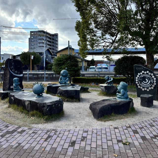 🇯🇵【鳥取県】水木しげるロード(^^)！ゲゲゲの鬼太郎！
