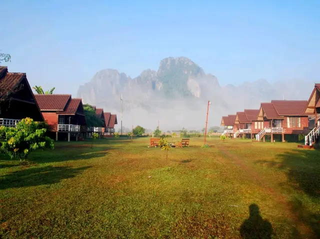 경치가 아름다운 숙소, 방비엥 Bananna Bungalows