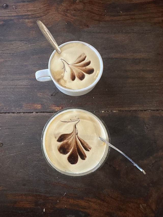 An authentic Egg coffee in Hanoi 🇻🇳
