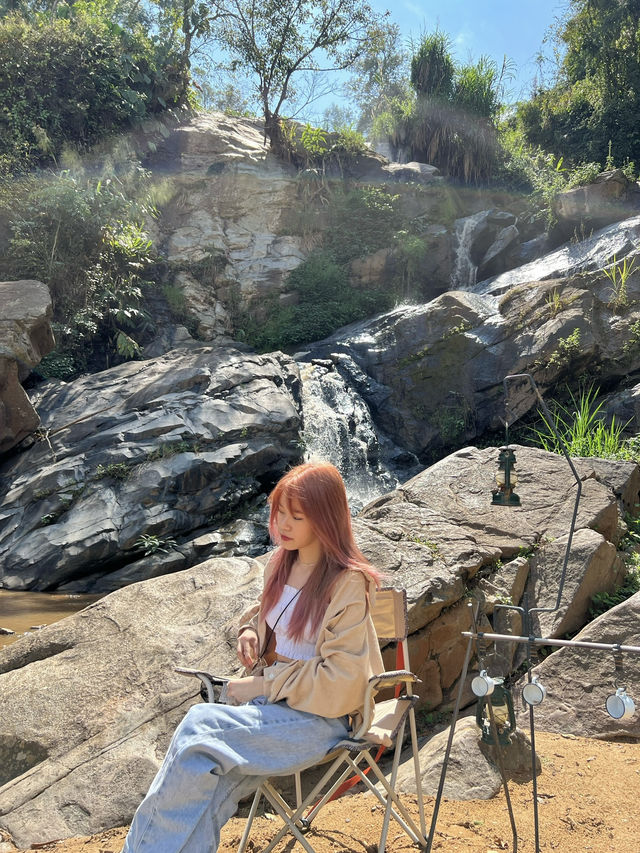 ⛲️คาเฟ่น้ำตก ในเชียงใหม่🍃🦢