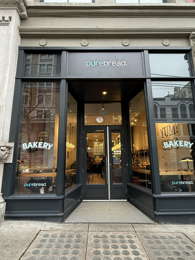 Everything looks delicious! Purebread Bakery + Coffee