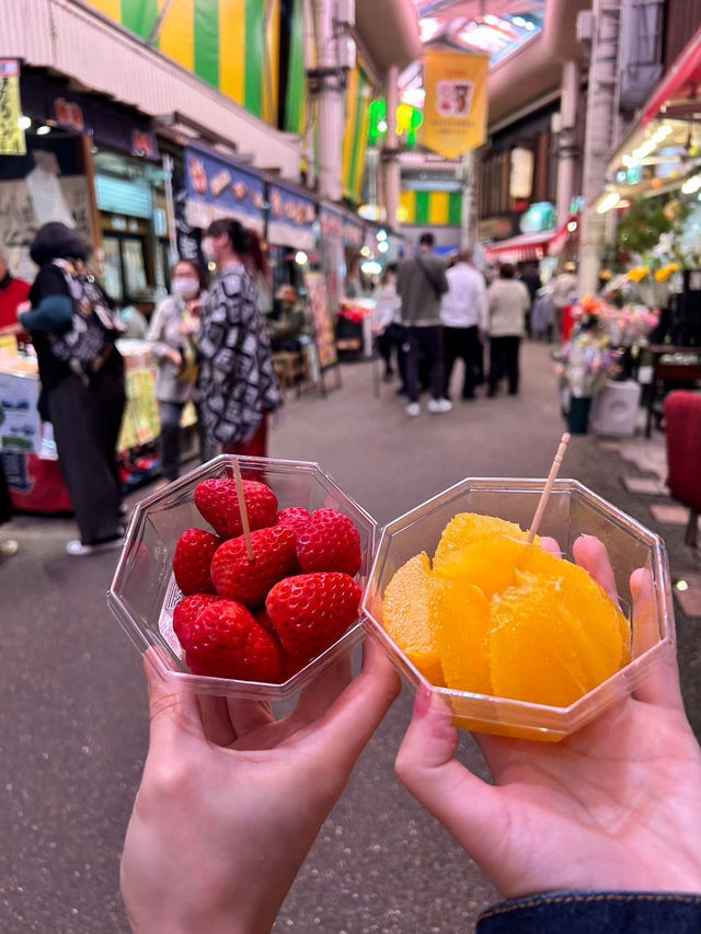 【金沢】近江町市場で食べ歩き！