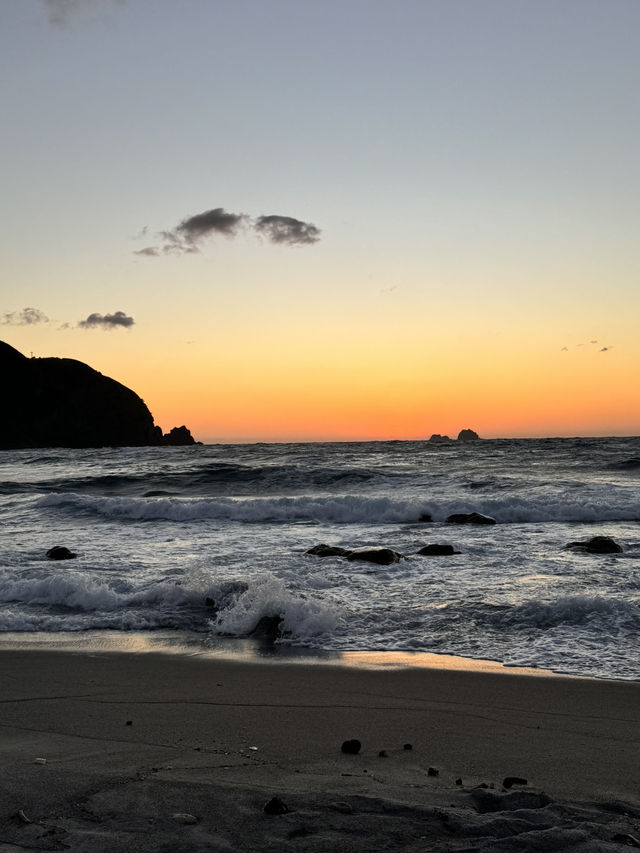 【神津島】前浜海岸の絶景サンセット🌅