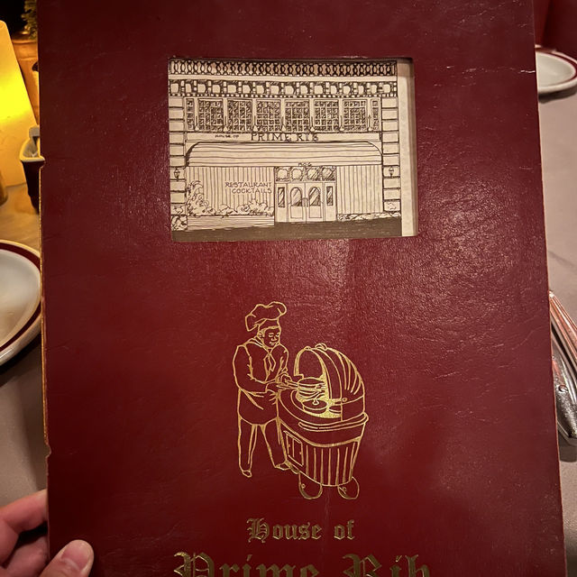 三藩市非常有名的傳統牛扒館House of the Prime Rib