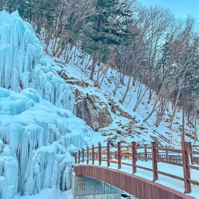 Magical Winter Wonderland at Eobi Ice Valley