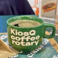 삿포로 스텔라플레이스에서 쉬어가기 좋은 감각적인 카페 - KiosQ coffee rotary