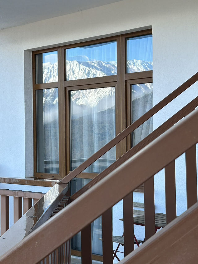 A hotel in mountains 🏔️ 
