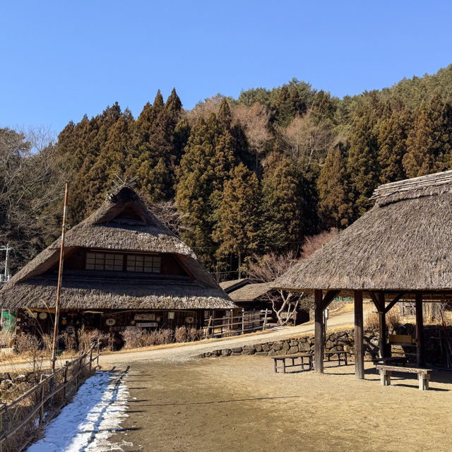 “Saiko Iyashi-no-Sato Nenba” หมู่บ้านญี่ปุ่นโบราณ🗻