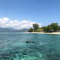 Underneath Gili Air: Cristal Blue Water 