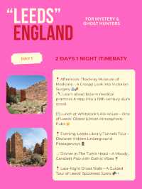 Leeds itinerary 