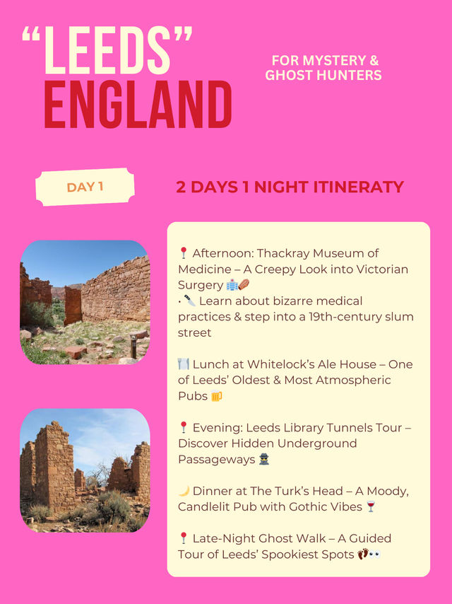 Leeds itinerary 