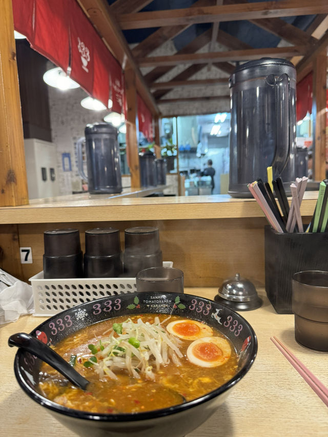🍜 캐널시티 토마토 라멘, 후쿠오카의 색다른 맛!