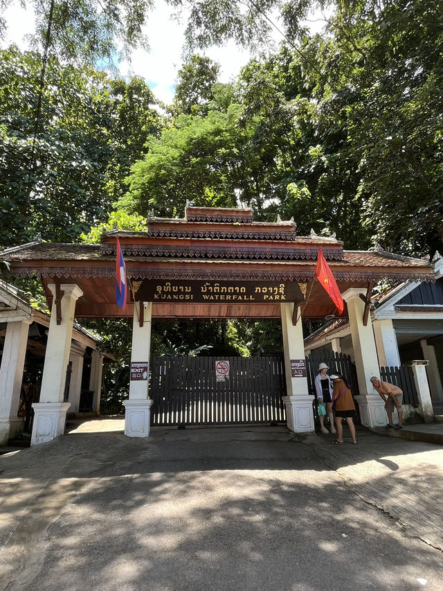 【クアンシーの滝】 🇱🇦 濁流編💦