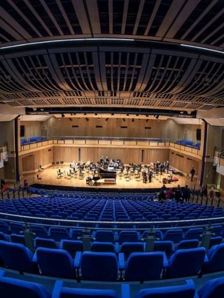 the best concert hall for a hundred mile radius and world class adjustable acoustic