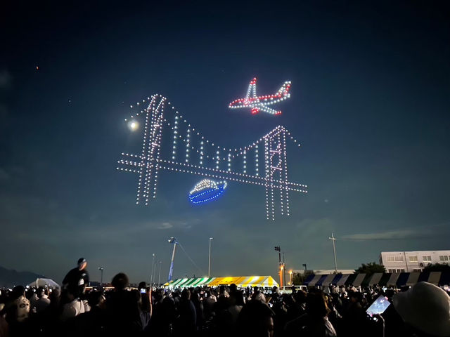 【山口🎆下関】対岸より花火が上がる‼️関門海峡花火大会