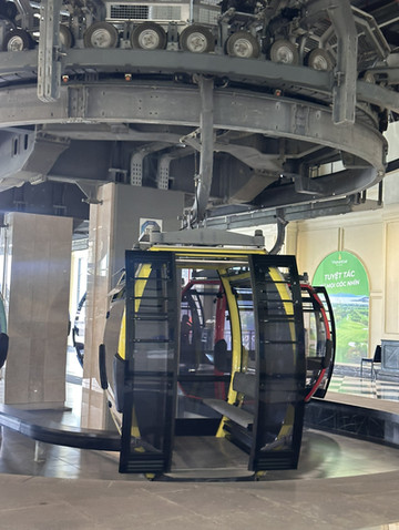 絶景！ベトナム🇻🇳ニャチャンにあるヴィンパールケーブルカーで空の旅