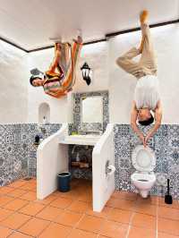 Upside-down museum in Malaysian flavors!