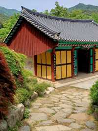 팔공산의 품에 안긴 동화사