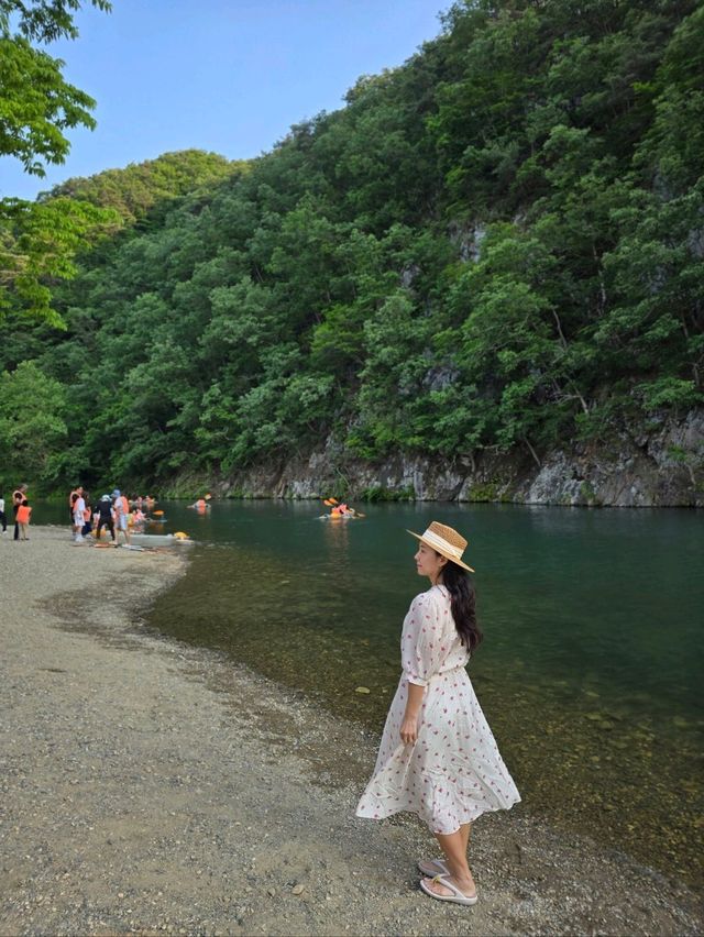 커피한잔으로 무료 카약을 즐기는 논산카페💚