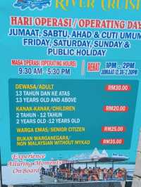 Sunset & Serenity: Experience Muar's Magic on a River Cruise!