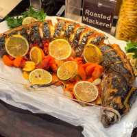 บุฟเฟ่ต์ขาปูหิมะ  กุ้งเผา Seafood เพียบ!