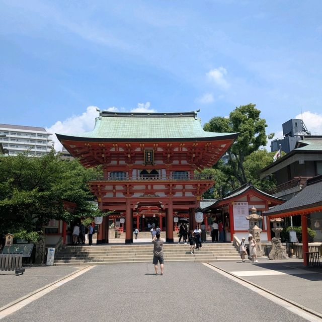 神戶 | 生田神社，祈求戀愛結緣的神社