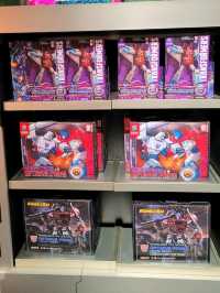 Cool transformers merch in Supply Vault, Universal Beijing Resort