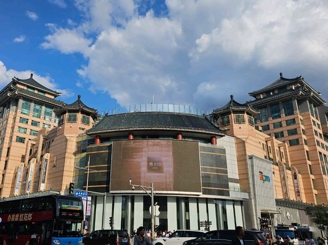 The Glitz and Glamour of Wangfujing street