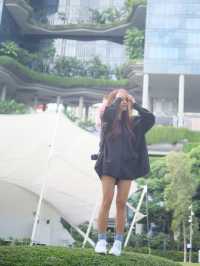 นั่งเล่นในสวน ชมตึกสวย Parkroyal ใจกลางเมือง SG