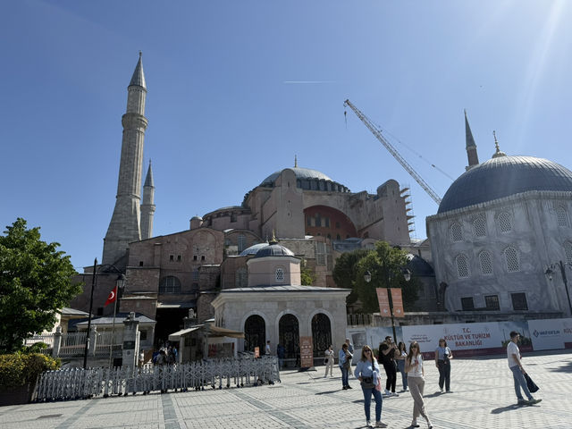 聖索菲亞：1500年歷史的建築奇蹟🇹🇷