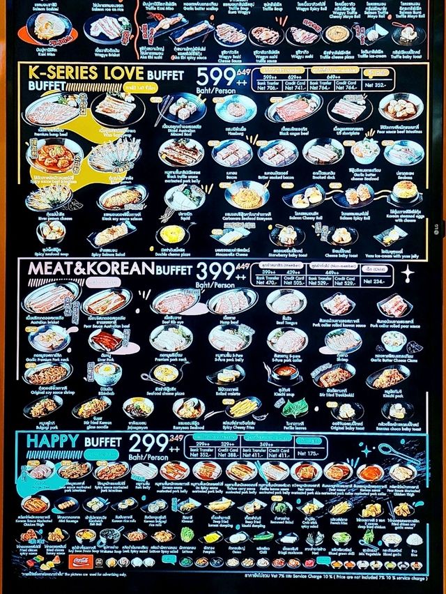 Hongdae Buffet, Future Park Rangsit, Pathumthani