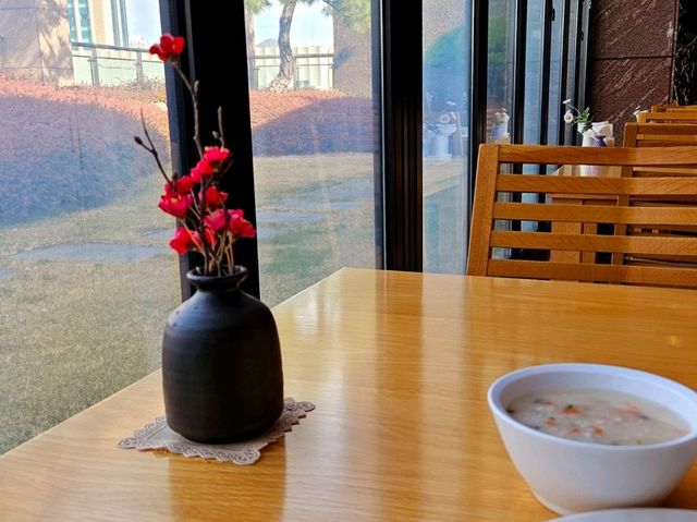 A nice breakfast at Arban Hotel