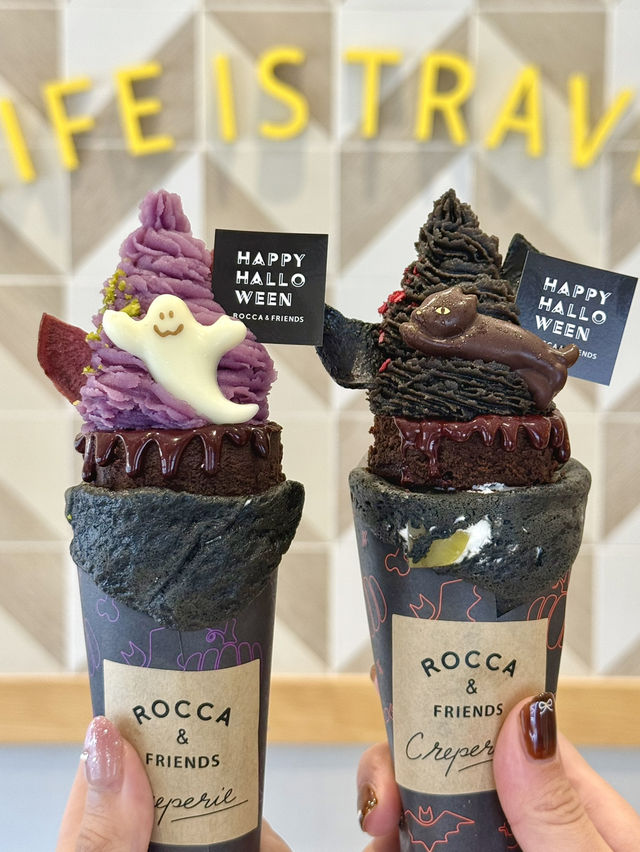 【愛知観光】˗ˏˋ どっちのハロウィンクレープにする❔👻 ˎˊ˗ 