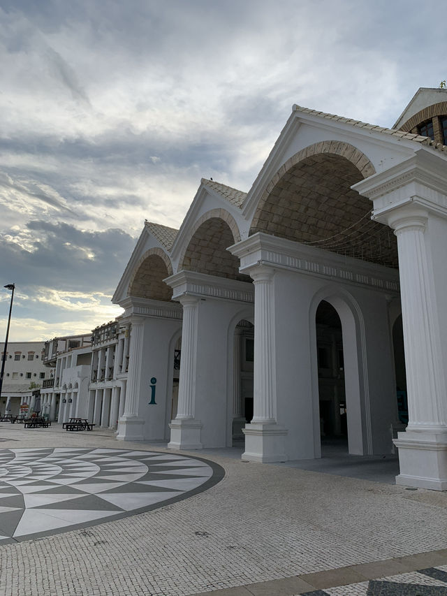 澳門🇲🇴漁人碼頭羅馬劇場🎭仿古建築
